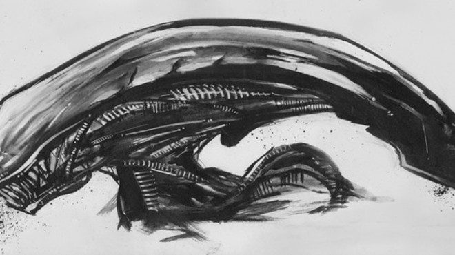 'Alien Xenomorph Warrior 3' by Plinio Pinto