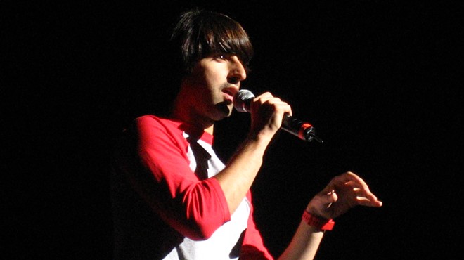 Demetri Martin sketches out some comedy at Hard Rock