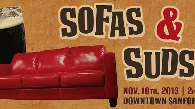 Downtown Sanford takes couch surfing to a whole new level with Sofa & Suds event