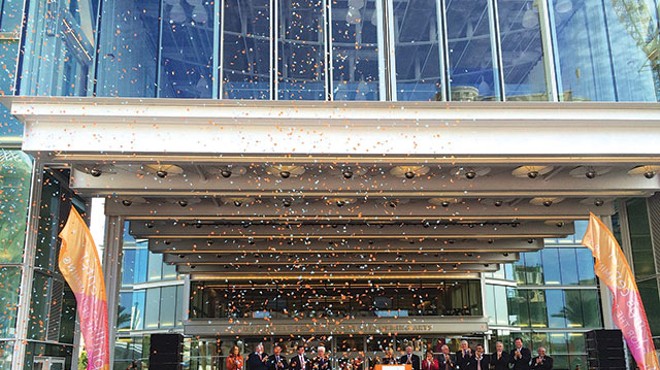Dr. Phillips Center for the Performing Arts opens in a burst of confetti and clichés