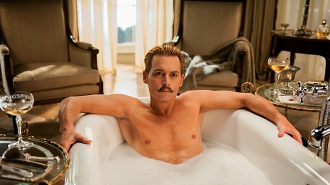 Even diehard Depp fans may find it hard to fall in love with 'Mortdecai'