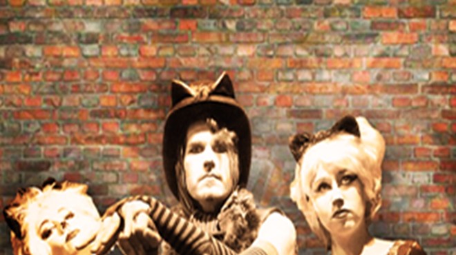 Tod Kimbro in "Dumpster Cats" at the 2015 Orlando Fringe