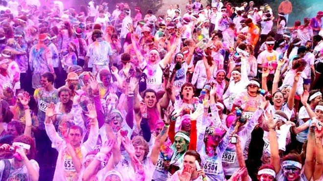 Get blasted (with paint) at the Color Run