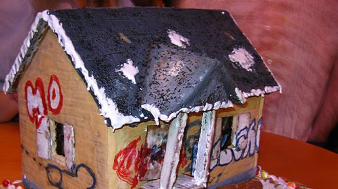 gingerbread crack house or bacon nativity scene: it's not too late.