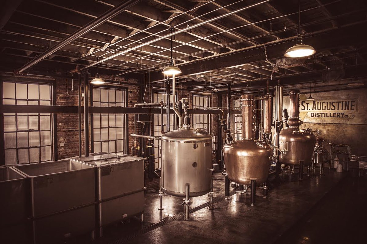 How a handful of St. Augustine residents turned a dilapidated old ice plant into a successful craft distillery and eatery