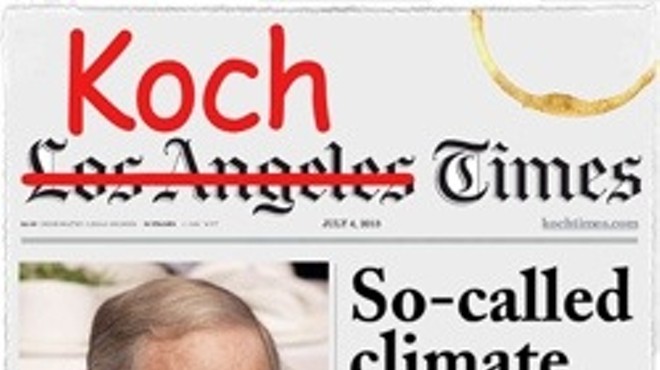 Image via Don't Let the Koch Bros. buy Tribune petition: http://eslkevin.wordpress.com/2013/04/15/dont-let-the-koch-brothers-buy-the-tribune-company/