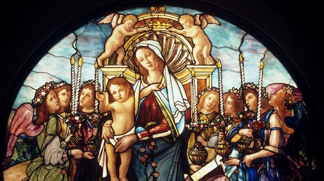 'Madonna and Child,' c. 1890, from Tiffany Glass Company