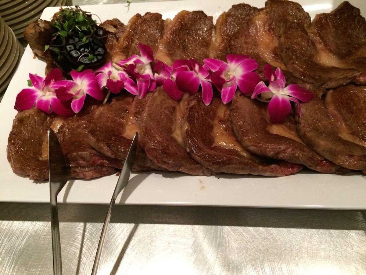 Matsusaka beef, considered the finest beef in Japan, made its North American debut right here in Orlando