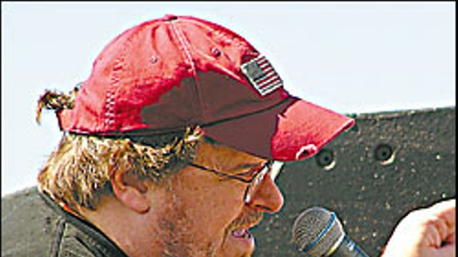 Michael Moore in town and Banned Books Week