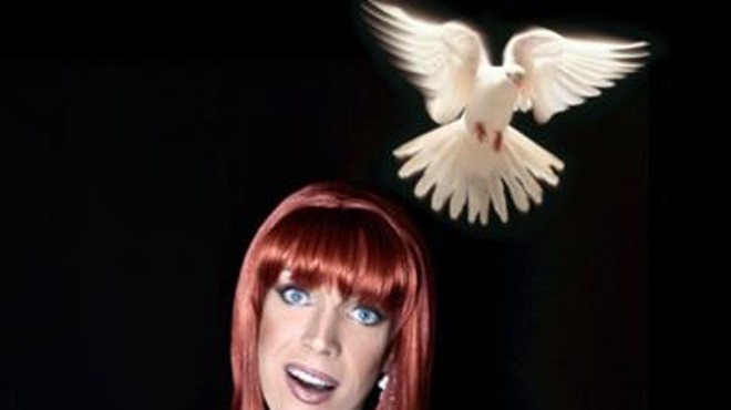 Miss Coco Peru graces the Abbey on her latest Orlando visit