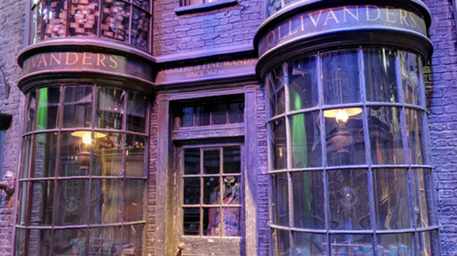 Screenshots from Google Maps' street view of Harry Potter's Diagon Alley