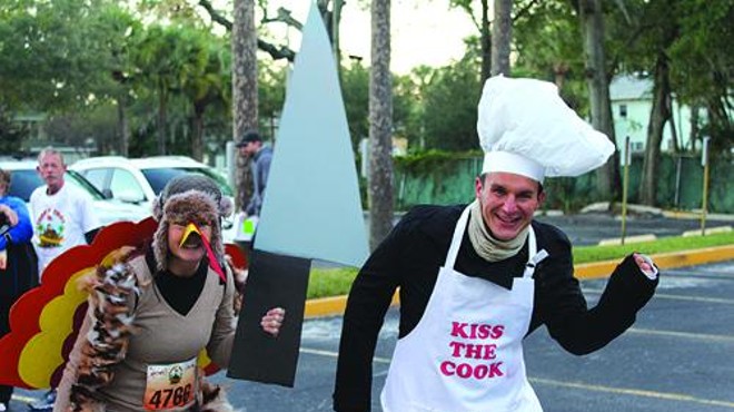 The 25th Annual Turkey Trot gobbles up Lake Eola Park