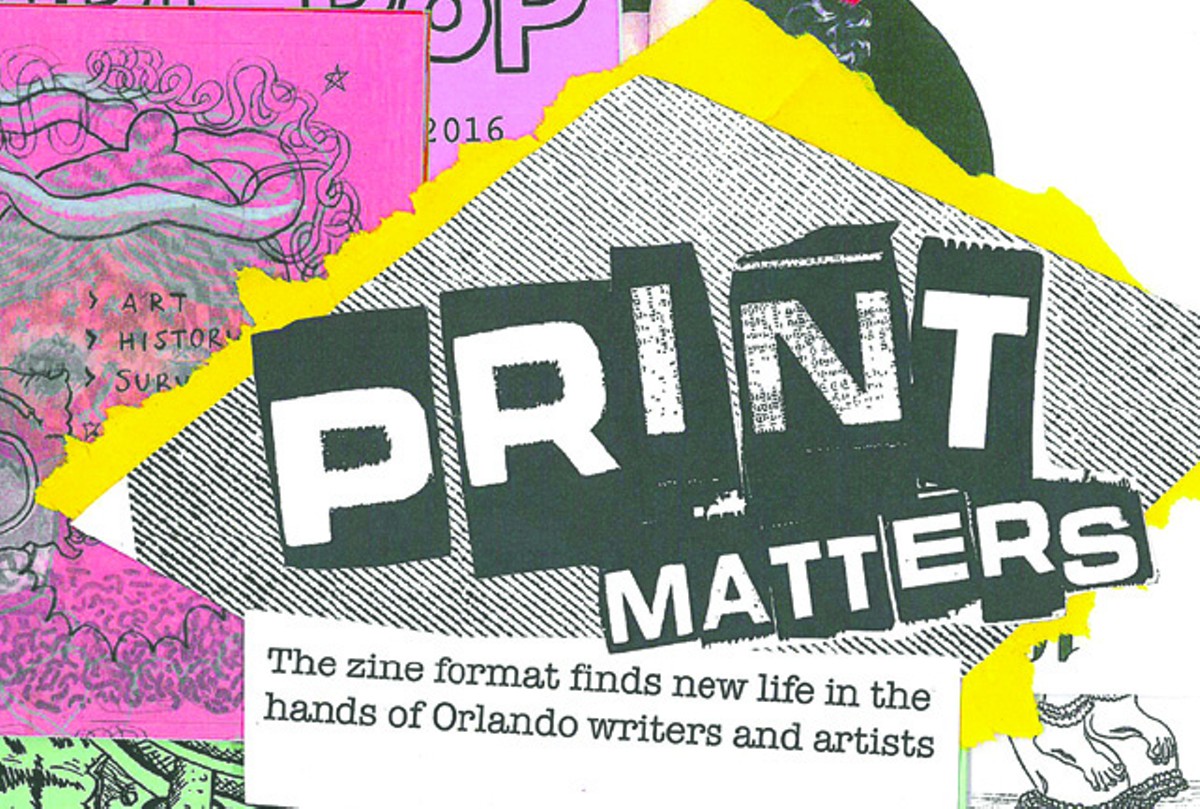 The zine format finds new life in the hands of Orlando's writers and artists