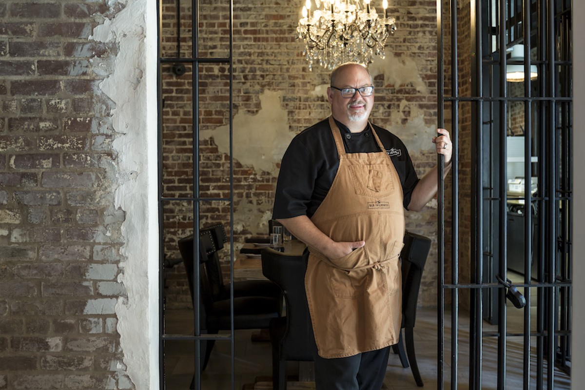 Bram Fowler of Sanford's Old Jailhouse says his South African upbringing inspires him to cook world cuisine