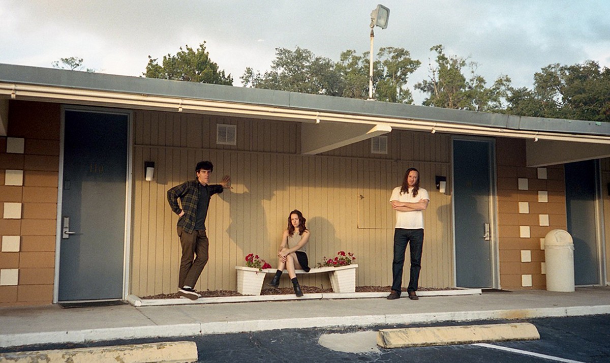 Gainesville shoegaze trio UV-TV are ready to paint the country black with a new album and tour