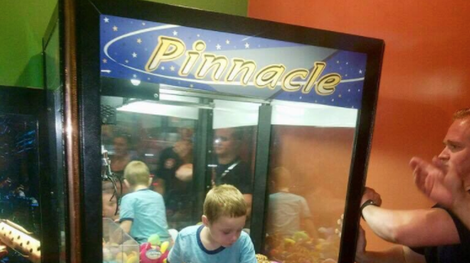 Florida boy climbs into claw machine to retrieve toy and gets stuck