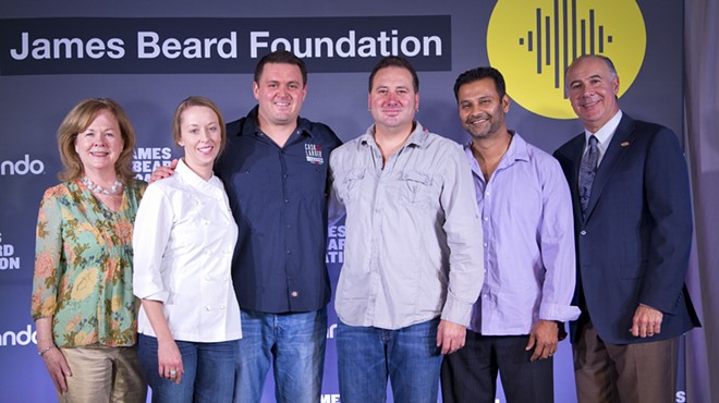 2014 James Beard Award semi-finalists, announced at East End Market, included James and Julie Petrakis, Henry Salgado, and Hari Pulapaka. No Central Florida chefs are semi-finalists for the awards this year.