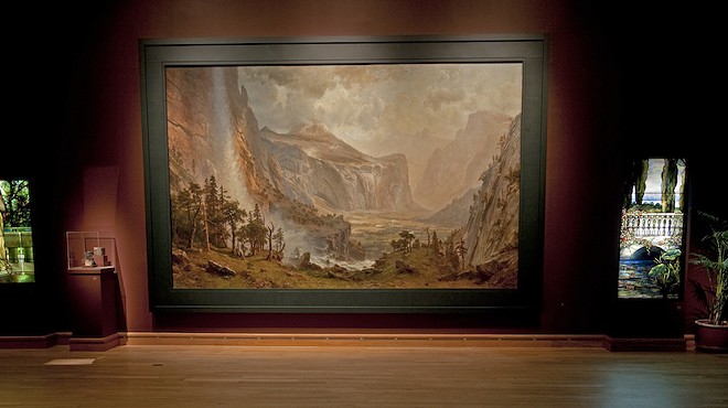 Albert Bierstadt's massive 'Domes of the Yosemite' may be the biggest thing to happen to the Morse in years