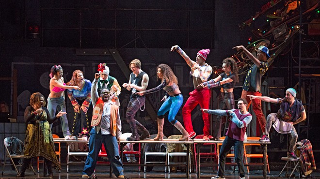 The Company of the RENT 20th Anniversary Tour.