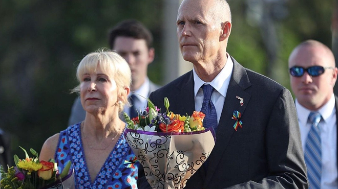 Two years later, Florida Gov. Rick Scott finally wears a Pulse ribbon