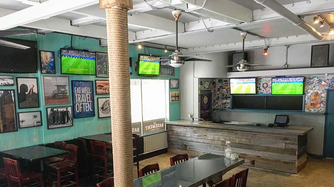 Downtown Orlando is getting an express Jimmy Hula's inside the Basement bar