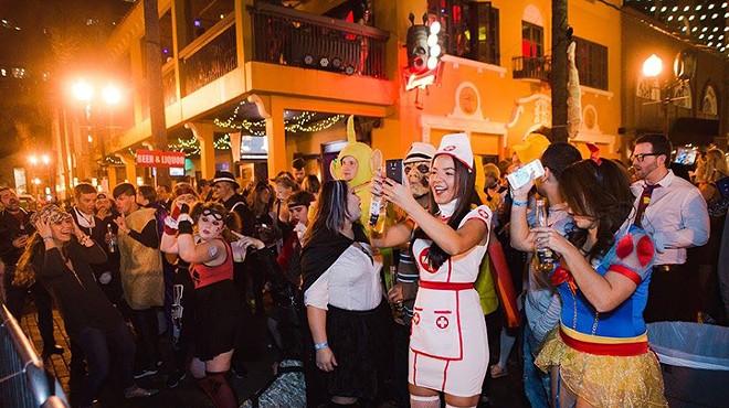 Wall Street Plaza is the epicenter of three nights of Halloween madness