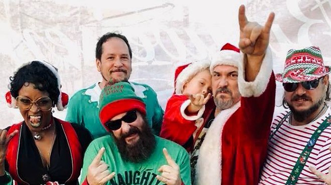 Bad Santa & the Angry Elves kick off holiday tour with a free show at Iron Cow