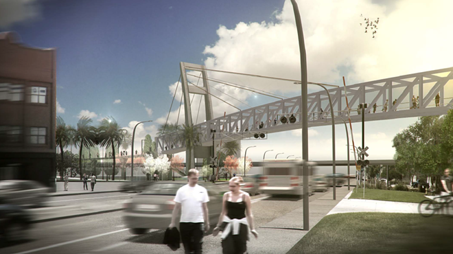 West Colonial Drive near I-4 is closing this weekend for pedestrian bridge construction