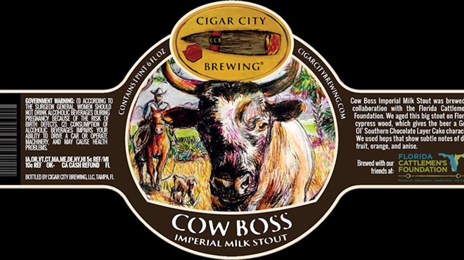 Cigar City Brewing teams up with Florida Cattlemen's Association to launch Cow Boss milk stout