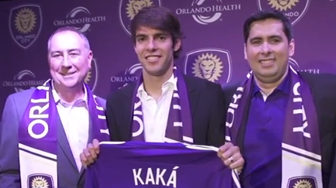 Orlando City Soccer player Kaká is now enrolled at Full Sail