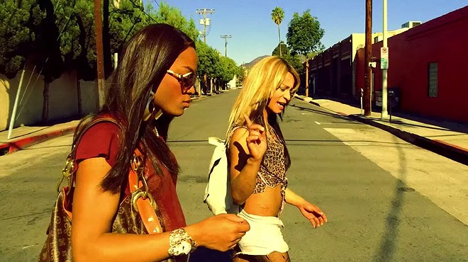 Tangerine, a lively comedy about two transgender prostitutes and their runaway dreams, is darkly funny