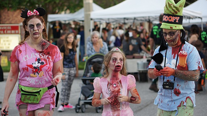 Bring the whole undead family to Zombietoberfest in Audubon Park on Saturday
