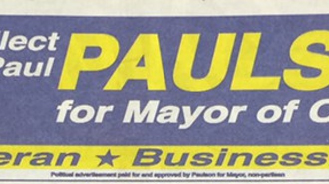 Local artist says Paul Paulson refuses to pay for using campaign illustration