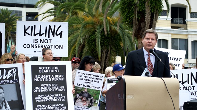 Black bear activist Chuck O'Neal wants to run for Florida House