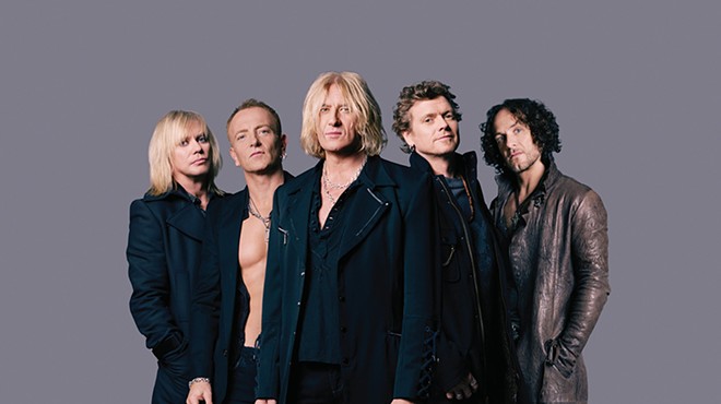 Def Leppard tour in support of their newest album, which the band says is their best effort yet