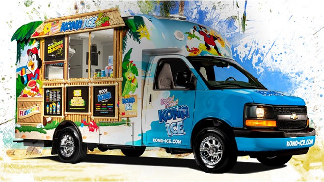 Kona Ice truck rolls into Hunter's Creek with shaved ice for your aching sinuses