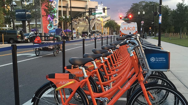 Juice bike share squeezed out of Orlando