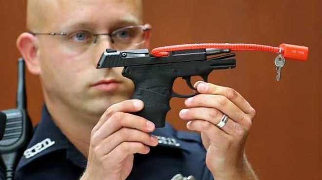 George Zimmerman is auctioning off the gun he used to kill Trayvon Martin