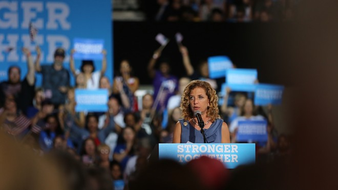 Debbie Wasserman Schultz steps down as Democratic Party leader