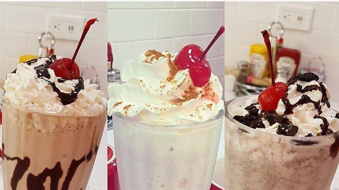 Date night win: Red Mug Diner offers a free milkshake with two movie ticket stubs