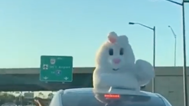 Orlando's crime-fighting Easter Bunny now has an Instagram and it's lit