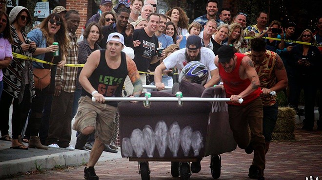 Sanford's Sofas & Suds competition returns for wacky, boozy street racing