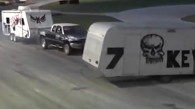This teaser video for Friday's Crash-a-Rama at Orlando Speedworld is completely insane