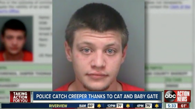 Florida man breaks into neighbor's home to pet their cat