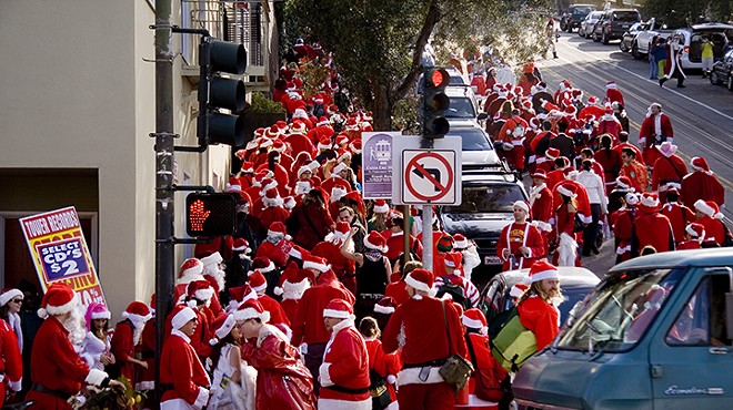 SantaCon turns Thornton Park into an annual boozy parade of Santas
