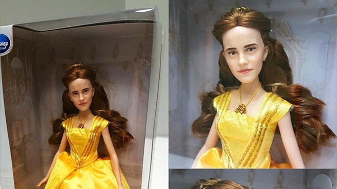 Disney's new Emma Watson 'Beauty and The Beast' doll is a terrible nightmare