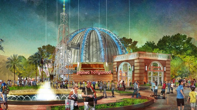 Planet Hollywood Observatory in Disney Springs opened today
