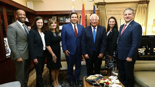 Gov. Ron DeSantis meets with the U.S. Ambassador to Israel, David Friedman