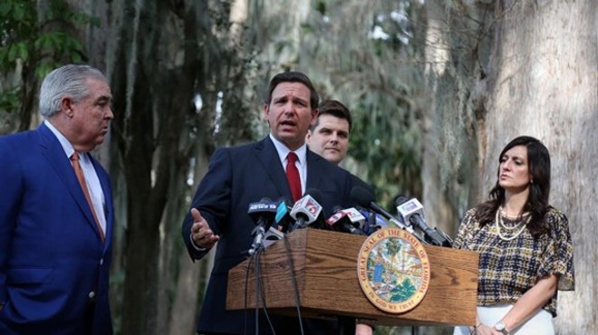 Florida Gov. Ron DeSantis cites racist 'recesses of the Internet' in recent attacks