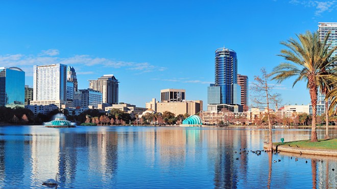 Lake Eola: It's where we store all of our swans